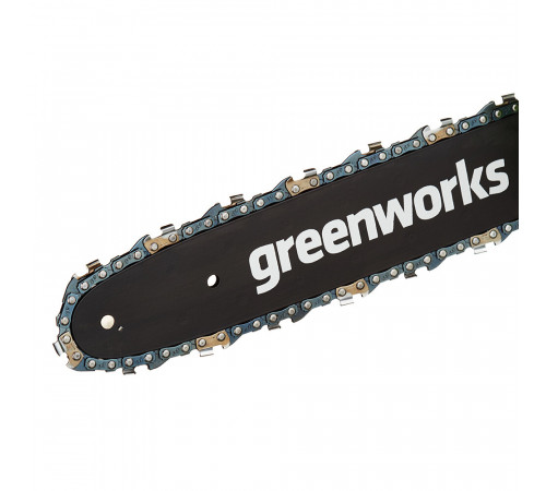 Пила цепная аккумуляторная Greenworks 40V G40CS30IIK2 40 В 12' шаг 3/8' паз 1,1 мм 45 звеньев Li-Ion 2Ач 1 АКБ и ЗУ (2007807UA) Пила цепная аккумуляторная Greenworks 40V G40CS30IIK2 40 В 12' шаг 3/8' паз 1,1 мм 45 звеньев Li-Ion 2Ач 1 АКБ и ЗУ (2007807UA)