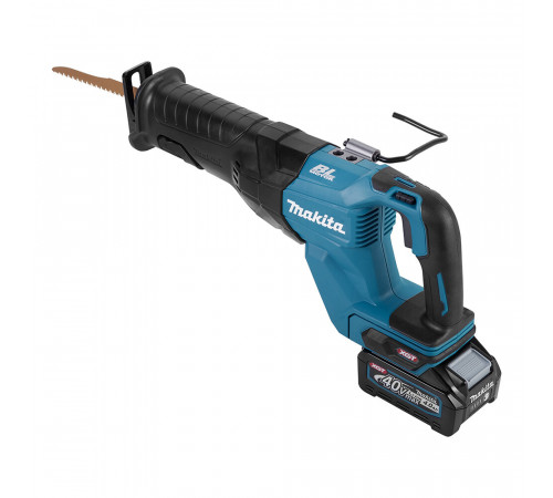 Пила сабельная аккумуляторная Makita XGT JR001GM201 40 В 4 Ач Li-Ion 2 АКБ и ЗУ (JR001GM201) Пила сабельная аккумуляторная Makita XGT JR001GM201 40 В 4 Ач Li-Ion 2 АКБ и ЗУ (JR001GM201)