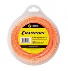 Леска для триммера Champion Square Twist DUO витой квадрат 3 мм х 28 м красная (C5060)