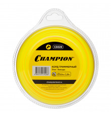 Леска для триммера Champion Star звезда 3 мм х 25 м желтая (C5029)