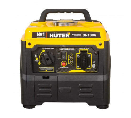 Генератор бензиновый Huter DN1500i 1,1 кВт инверторного типа (64/10/4)