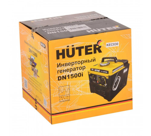Генератор бензиновый Huter DN1500i 1,1 кВт инверторного типа (64/10/4)