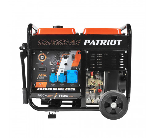 Генератор дизельный Patriot GRD 5500AW 5 кВт с электростартером (472702255) Генератор дизельный Patriot GRD 5500AW 5 кВт с электростартером (472702255)