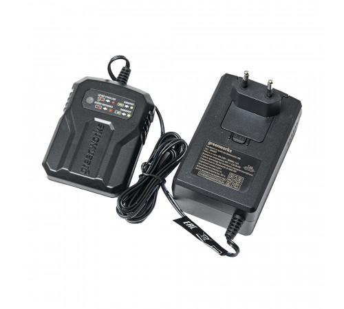 Триммер аккумуляторный Greenworks 40V GD40BCBK4 40 В Li-Ion 4 Ач 1 АКБ и ЗУ (2105707UB) Триммер аккумуляторный Greenworks 40V GD40BCBK4 40 В Li-Ion 4 Ач 1 АКБ и ЗУ (2105707UB)