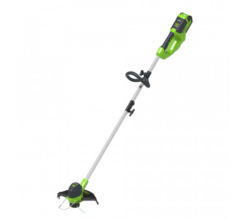 Триммер аккумуляторный Greenworks 40V G40LTK2 40 В Li-Ion 2 Ач 1 АКБ и ЗУ (2101507UA) Триммер аккумуляторный Greenworks 40V G40LTK2 40 В Li-Ion 2 Ач 1 АКБ и ЗУ (2101507UA)