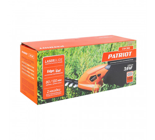 Ножницы аккумуляторные для травы и кустов Patriot Optima CSH 360 3,6В 1,3Ач Li-Ion 1 АКБ и ЗУ (250203600) Ножницы аккумуляторные для травы и кустов Patriot Optima CSH 360 3,6В 1,3Ач Li-Ion 1 АКБ и ЗУ (250203600)