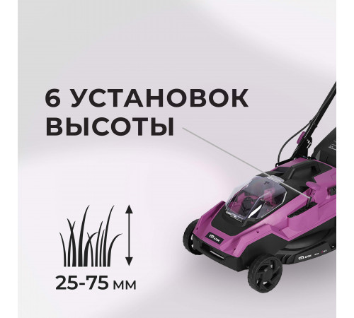 Газонокосилка аккумуляторная КМ АТОМ 36 В 400 мм без АКБ и ЗУ (CL-181) Газонокосилка аккумуляторная КМ АТОМ 36 В 400 мм без АКБ и ЗУ (CL-181)