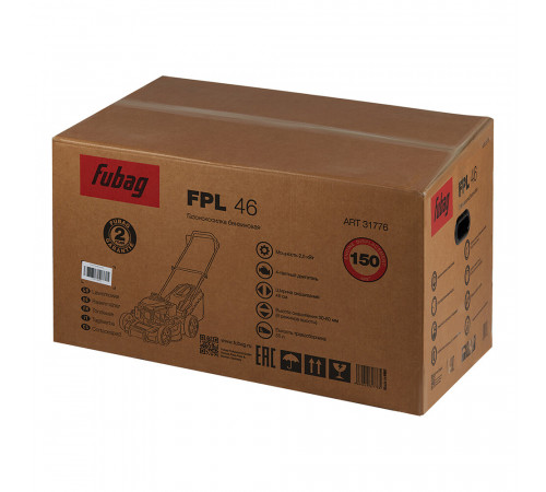 Газонокосилка бензиновая Fubag FPL 46 3,4 л.с. (31776) Газонокосилка бензиновая Fubag FPL 46 3,4 л.с. (31776)