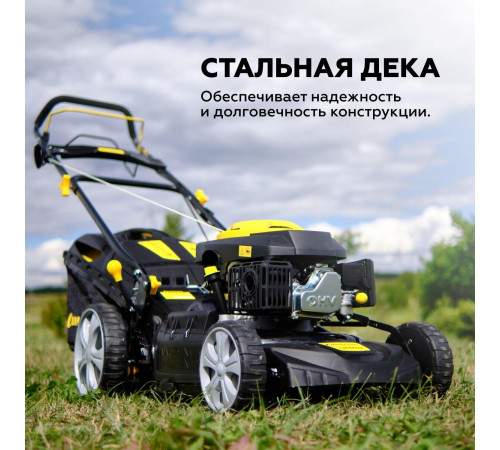 Газонокосилка бензиновая Champion LM4627 3,5 л.с. Газонокосилка бензиновая Champion LM4627 3,5 л.с.