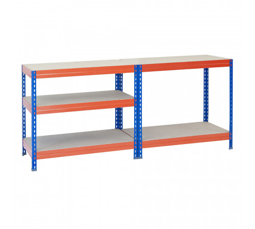 Стеллаж металлический AR Shelving Stabil 1920x1000x500 мм 5 полок Стеллаж металлический AR Shelving Stabil 1920x1000x500 мм 5 полок