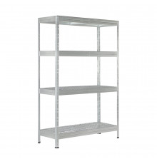 Стеллаж металлический AR Shelving Rivet Wire 1800x1200x450 мм 4 полки