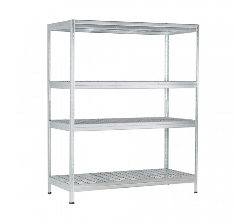 Стеллаж металлический AR Shelving Rivet Wire 1800x1500x600 мм 4 полки Стеллаж металлический AR Shelving Rivet Wire 1800x1500x600 мм 4 полки