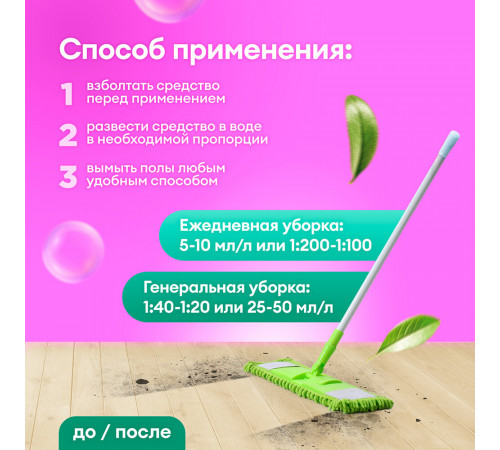 Средство Grass Floor Wash для мытья пола 5 л Средство Grass Floor Wash для мытья пола 5 л