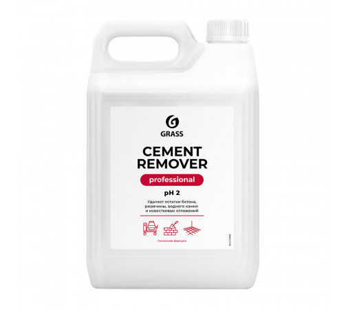 Средство Grass Cement Remover для уборки после ремонта 5 л Средство Grass Cement Remover для уборки после ремонта 5 л