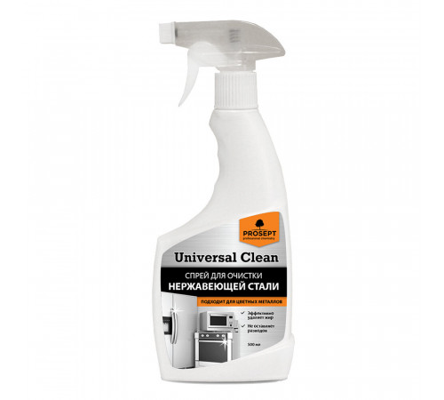 Средство Prosept Universal Clean для очистки стали и цветных металлов спрей 500 мл