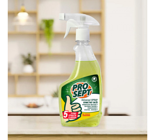 Моющее средство Prosept Universal Spray универсальное 500 мл Моющее средство Prosept Universal Spray универсальное 500 мл