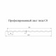Профнастил С8 1,2х2 м 0,45 мм оцинкованный