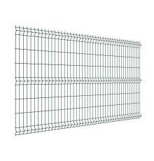 Секция заборная 3D Medium 1530х2500 мм d4 мм ячейка 55х200 мм зеленая RAL 6005 Grand Line