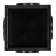 Дождеприемник пластиковый 300х300 мм Standartpark Polymax Basic черный