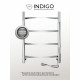 Полотенцесушитель электрический Indigo Arc Lux 600х432 мм 55 Вт с терморегулятором хром