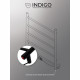 Полотенцесушитель электрический Indigo Line 500х425 мм 50 Вт черный муар