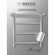 Полотенцесушитель электрический Indigo Arc с полкой 500х425 мм 50 Вт белый