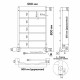 Полотенцесушитель электрический Indigo Arc 800х500 мм 75 Вт черный муар