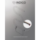 Полотенцесушитель электрический Indigo M 525х600 мм 40 Вт хром