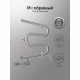 Полотенцесушитель электрический Indigo M 525х600 мм 40 Вт хром