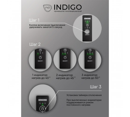 Полотенцесушитель электрический Indigo Attic Romb 1000х530 мм 120 Вт с терморегулятором черный муар Полотенцесушитель электрический Indigo Attic Romb 1000х530 мм 120 Вт с терморегулятором черный муар
