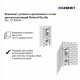 Комплект крепления угловой к стене для инсталляций Geberit Duofix (111.835.00.1)