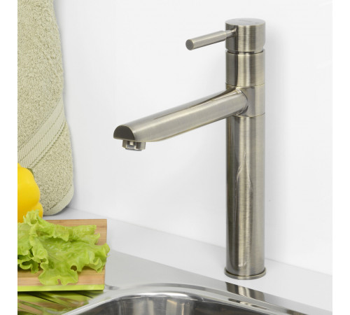 Смеситель для кухни WasserKraft бронза с высоким изливом однорычажный (A8137) Смеситель для кухни WasserKraft бронза с высоким изливом однорычажный (A8137)
