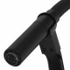 Смеситель для кухни Lemark Soul черный с гибким изливом однорычажный (LM6007BL)