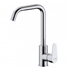 Смеситель для кухни WasserKraft Alz хром с высоким изливом однорычажный (28807)