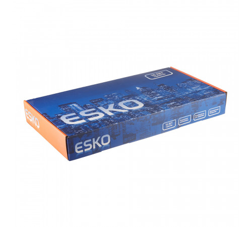 Смеситель для кухни Esko K15B черный с гибким изливом однорычажный Смеситель для кухни Esko K15B черный с гибким изливом однорычажный