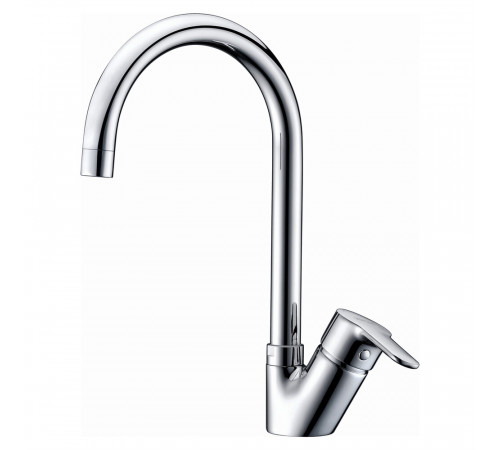 Смеситель для кухни WasserKraft Ruhr хром с высоким изливом однорычажный (24407) Смеситель для кухни WasserKraft Ruhr хром с высоким изливом однорычажный (24407)