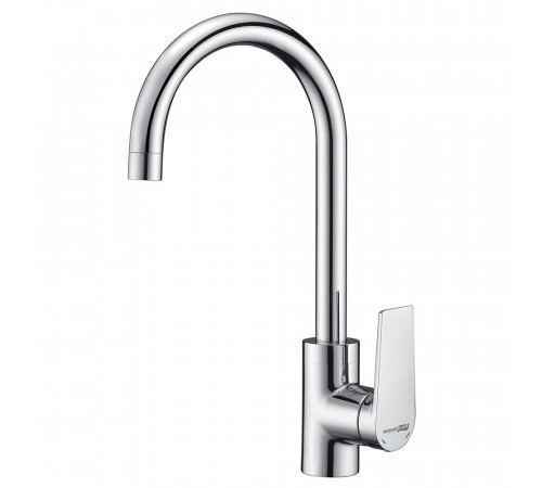 Смеситель для кухни WasserKraft Lopau хром с высоким изливом однорычажный (3207) Смеситель для кухни WasserKraft Lopau хром с высоким изливом однорычажный (3207)