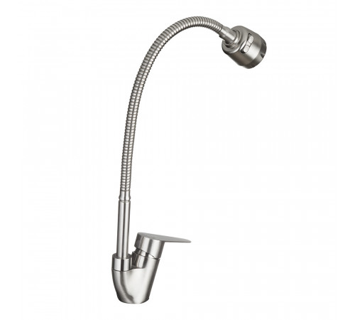 Смеситель для кухни Corsa Deco Light сталь с гибким изливом однорычажный (966365) Смеситель для кухни Corsa Deco Light сталь с гибким изливом однорычажный (966365)
