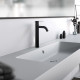 Смеситель для раковины высокий ARGOtech Solid черный однорычажный (35-14 SOLID black)