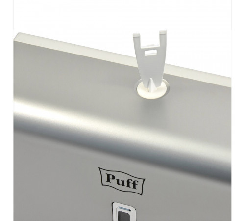 Диспенсер Puff для бумажных полотенец пластик хром (5130S) Диспенсер Puff для бумажных полотенец пластик хром (5130S)