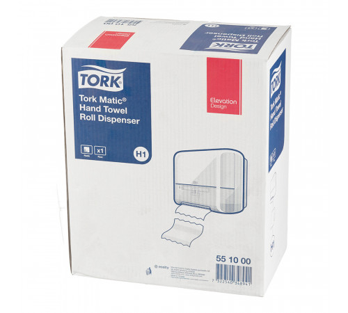 Диспенсер Tork Matic для полотенец в рулонах пластик белый (551000) Диспенсер Tork Matic для полотенец в рулонах пластик белый (551000)