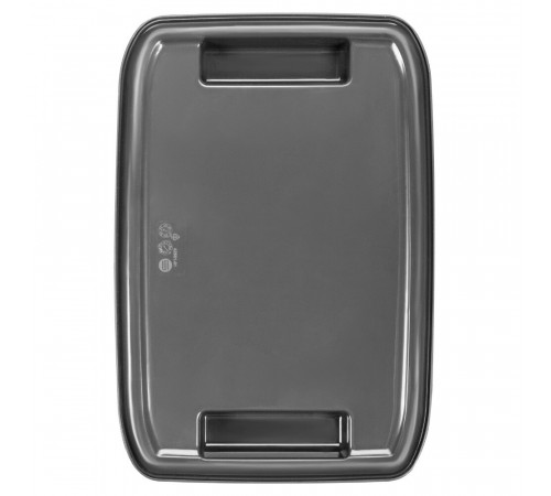 Контейнер для мусора Econova Smart Bin Pro с крышкой 50 л пластик черный
