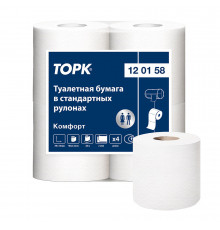 Туалетная бумага Tork Advanced в стандартных рулонах 23 м (4 шт.)