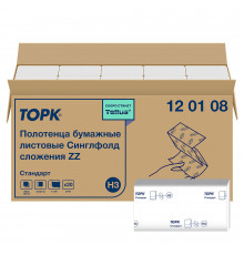 Полотенца Tork Singlefold листовые сложения ZZ (250 л х 20 уп)