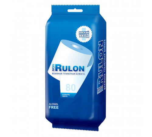 Влажная туалетная бумага Mon Rulon (80 шт.) Влажная туалетная бумага Mon Rulon (80 шт.)