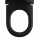 Сиденье для унитаза Berges Uno Black SO дюропласт с микролифтом (018153)