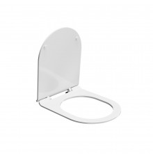 Сиденье для унитаза Kerama Marazzi Plaza Modern дюропласт с микролифтом быстросъемное (KMDP_seat_00-WHT)
