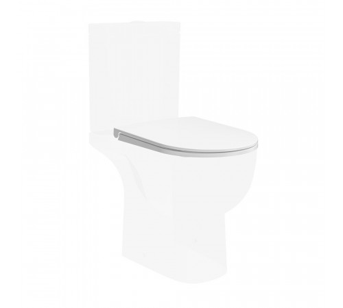 Сиденье для унитаза Kerama Marazzi Buongiorno дюропласт с микролифтом (BG.Pro.seat.01\WHT)