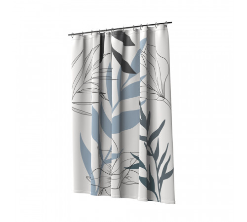 Штора для ванны Fora Aquaflower 2000х1800 мм полиэстер мультиколор (FOR-PH-AQUAFLOWER) Штора для ванны Fora Aquaflower 2000х1800 мм полиэстер мультиколор (FOR-PH-AQUAFLOWER)