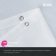 Штора для ванны Iddis Decor 2000х1800 мм полиэстер белая (DL01P18i11)
